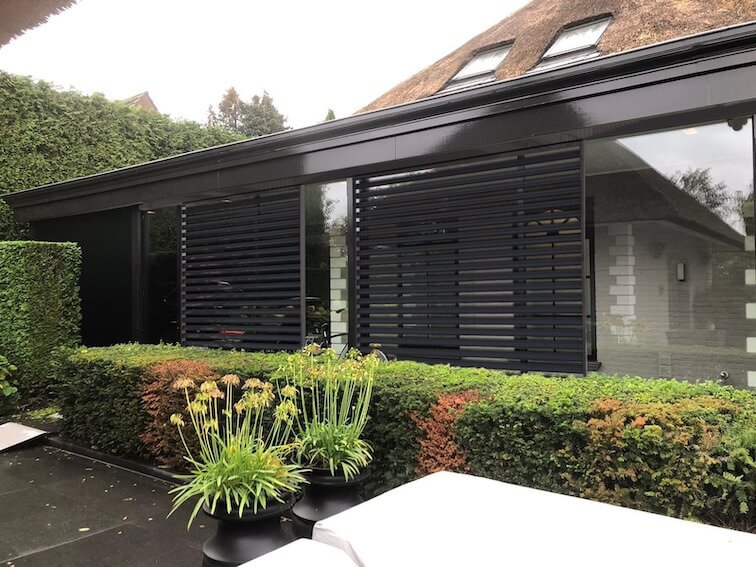 Maatwerk aluminium shutters voor buiten